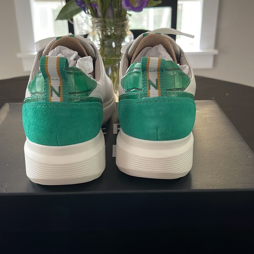 Naturalizer NEW Tilda white / green Sneaker - Picture 4 of 8